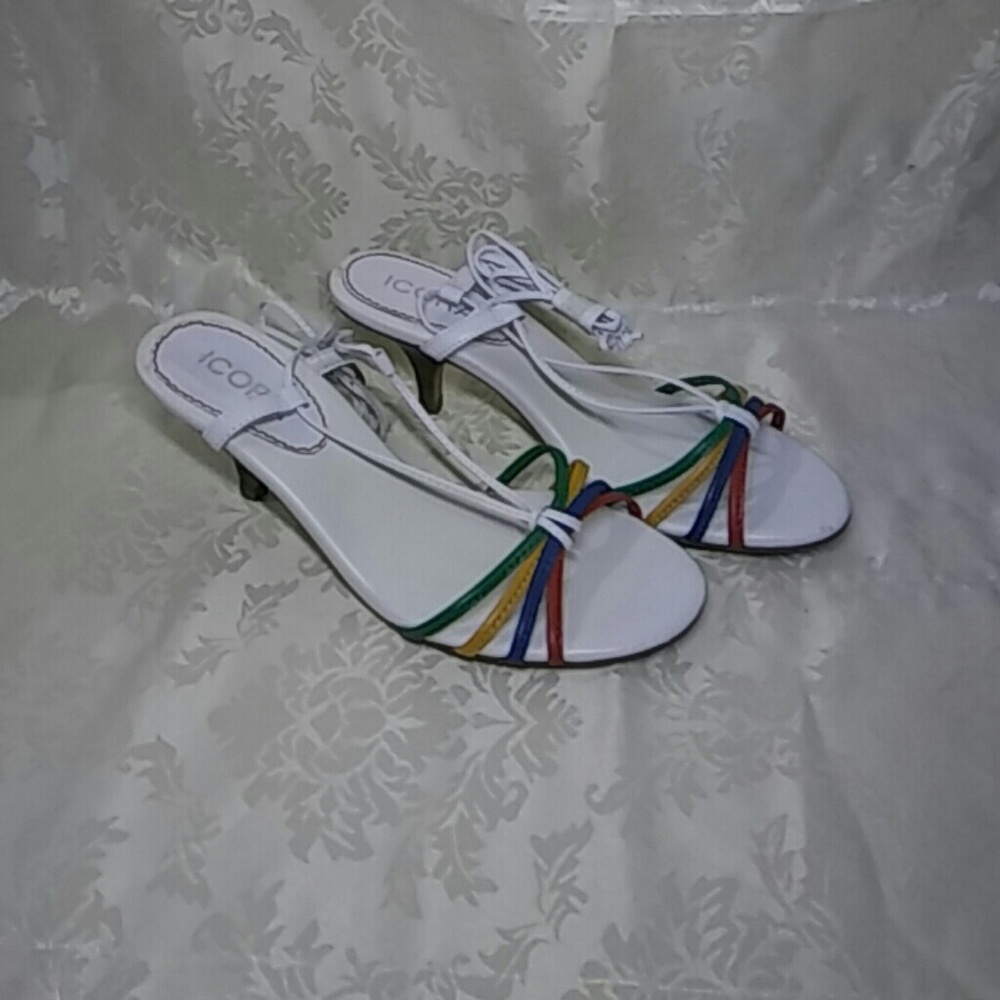 Multi colored heels